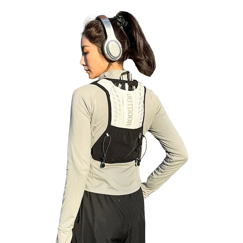 Hydration Running Vest Waterproof Water Bladder Daypack Breathable Outdoors Hydration Pack for Hiking Trail Running