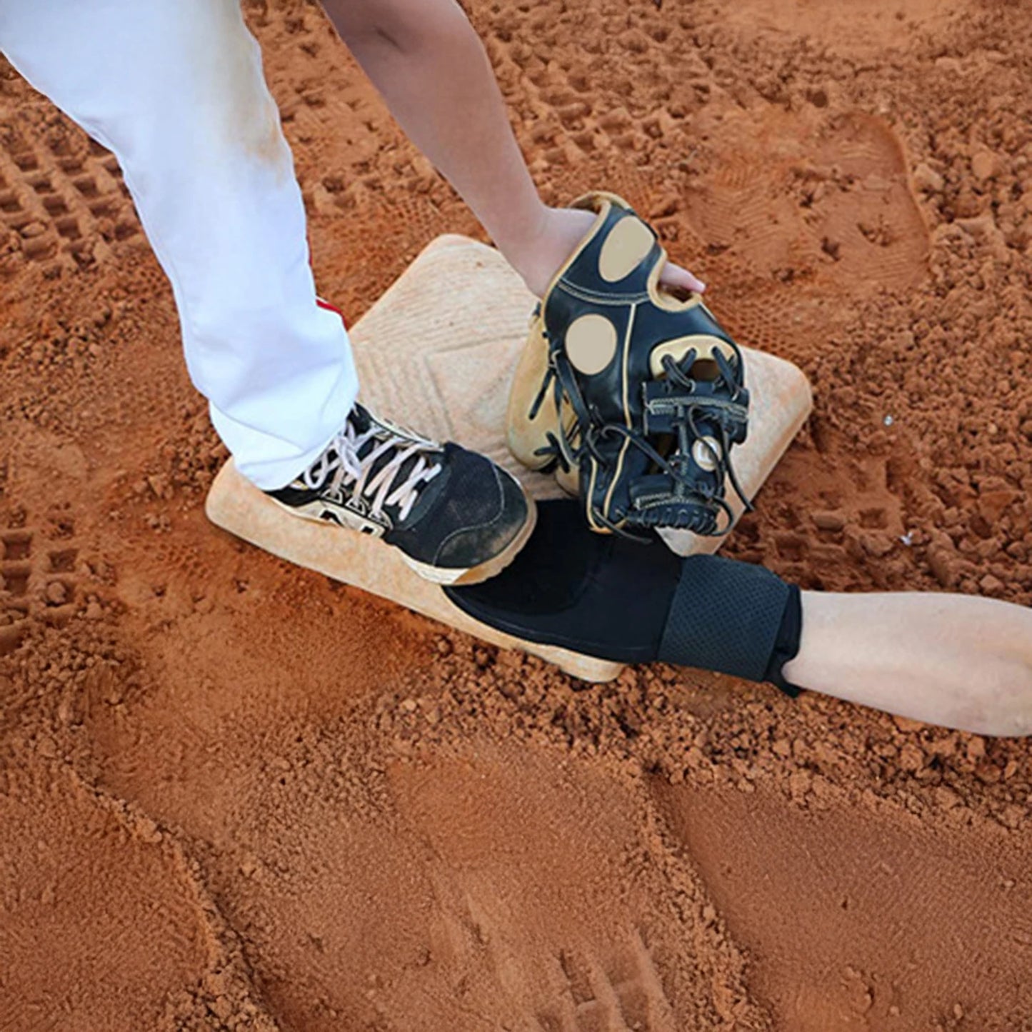 Palm Protection Sliding Gloves for Baseball Softball Ambidextrous Left Right Hand Strap Universal Fit Anti Slip Training Sports