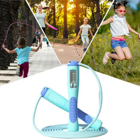 Counting Jump Rope Training Jump Rope with Counter Digital Jump Rope Skipping Long Jump Rope Digital Jump Rope Speed Rope ﻿