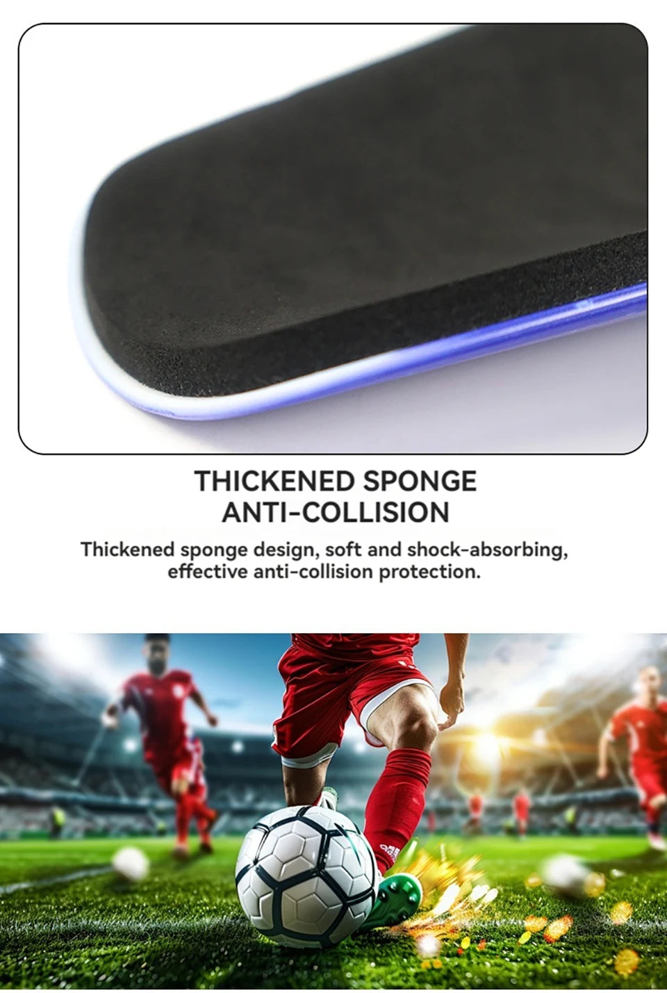 Loogdeel 1 Pair Soccer Shin Guards Insert Board Boy Training Legging Protective Football Protectors Pads Adult Kids Shinguards