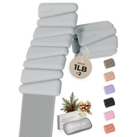 Gray Weights Set 1lb & Blue Kettlebell 5-12lb Bundle | Home Gym