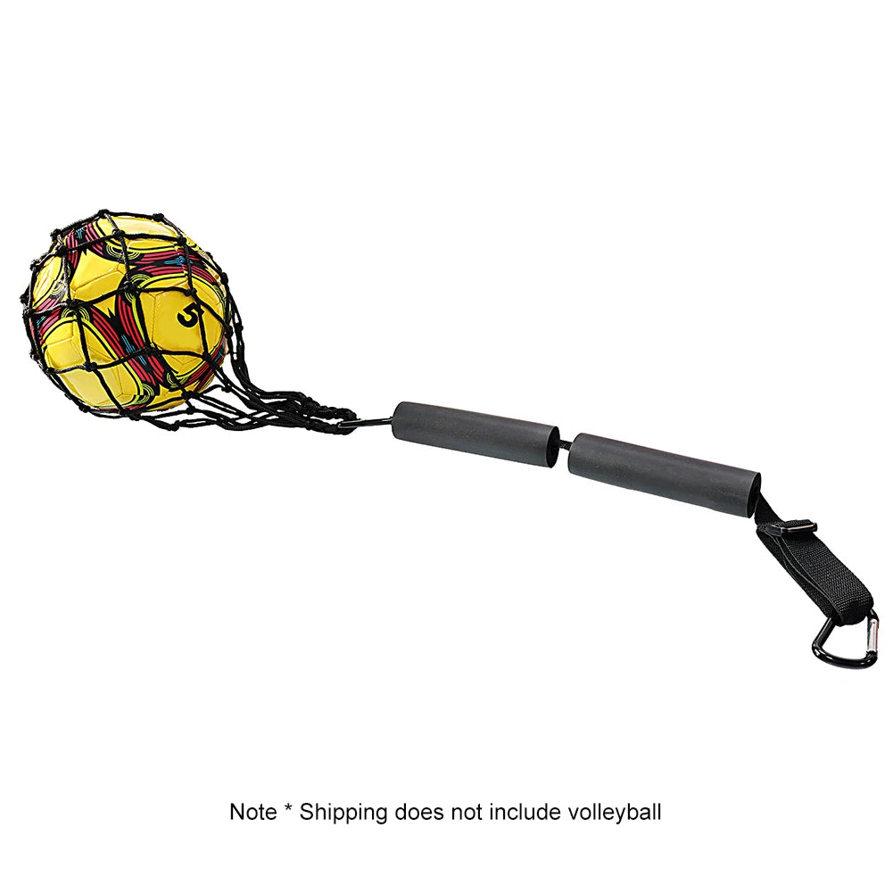 Volleyball Spike Trainer Volleyball Solo Serve Trainer with Adjustable Belt Wear Resistant for Beginners