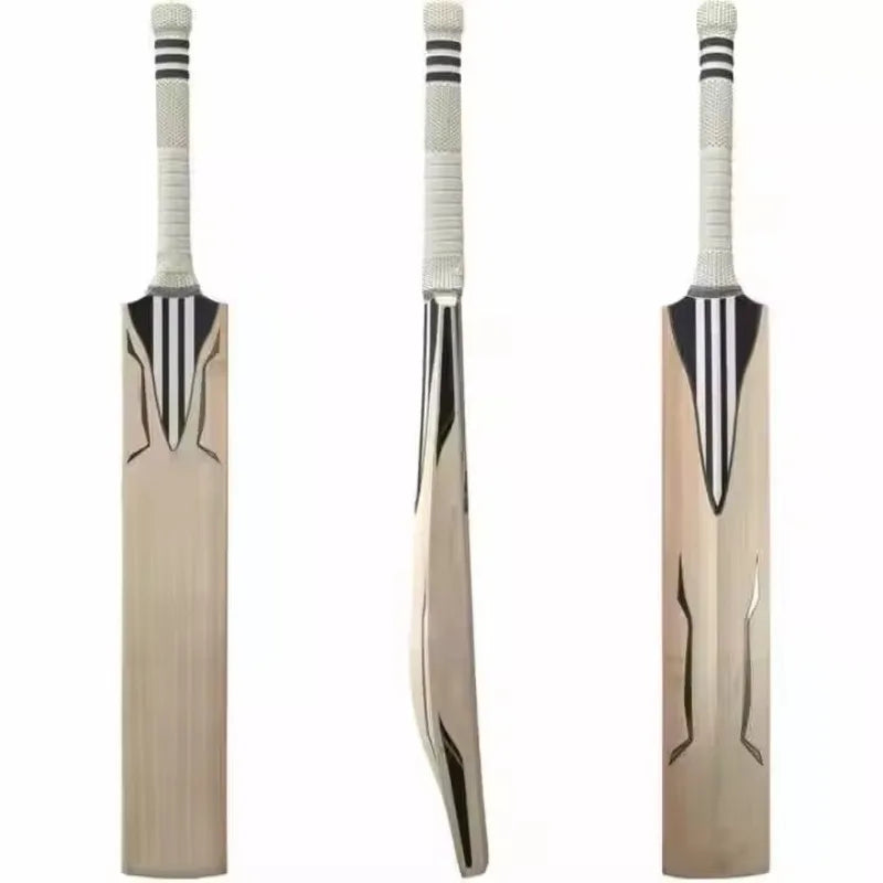 Willow Bat Grade Lightweight Ton, Super British Willow Cricket Bat with Bat Cover Sports Equipment