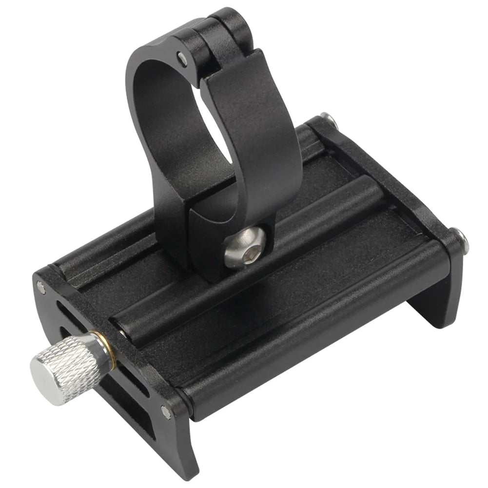 Electric Scooter Phone Holder Bicycle Stem Cell Phone Mount Quick Attach/Detach Aluminum Alloy for 2.16 To 3.93 in Smartphone
