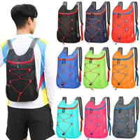 Outdoor Unisex Waterproof Foldable Backpack Large Capacity Portable Camping Hiking Travel Daypack Men Women Mountaineering Bag