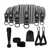 Resistance Bands Exercise Bands Heavy Duty Fitness Bands Set with Handles Workout Bands Weight Bands for Yoga Home Workouts
