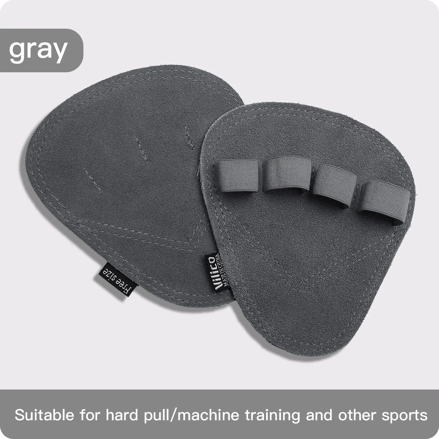 Leather Weight Lifting Training Gloves Palm Protection Women Men Fitness Sports Gymnastics Grips Pull Ups Weightlifting Workout