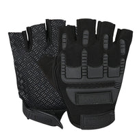 Anti-Slip Weightlifting Half Finger Gloves Shock-Absorbing Short Cycling Bicycle Gloves for Training Sports Local Delivery