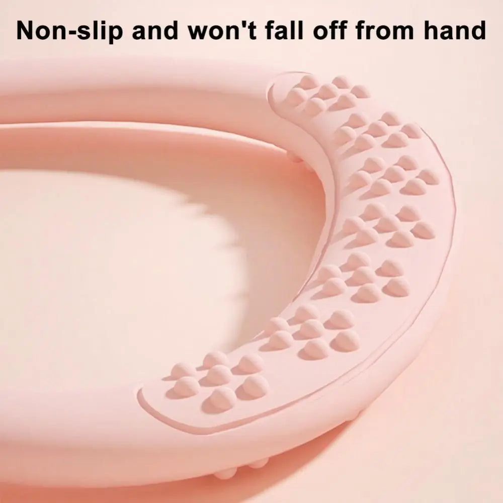 Figure 8 Yoga Resistance Band 35 LB Soft Silicone Exercise Band Quick Rebound Fitness Resistance Band Gym Stretching Pilates