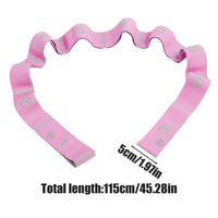 Stretch Band For Exercise Workout Band With 10 Loops Strength Bands Elastic Fitness Strap For Yoga Pilates Stretching Strength